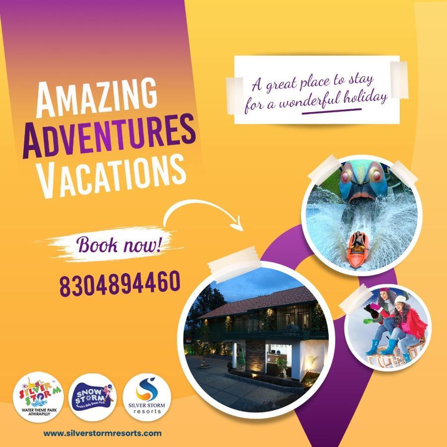 Silver Storm Resort Athirappilly Exterior foto